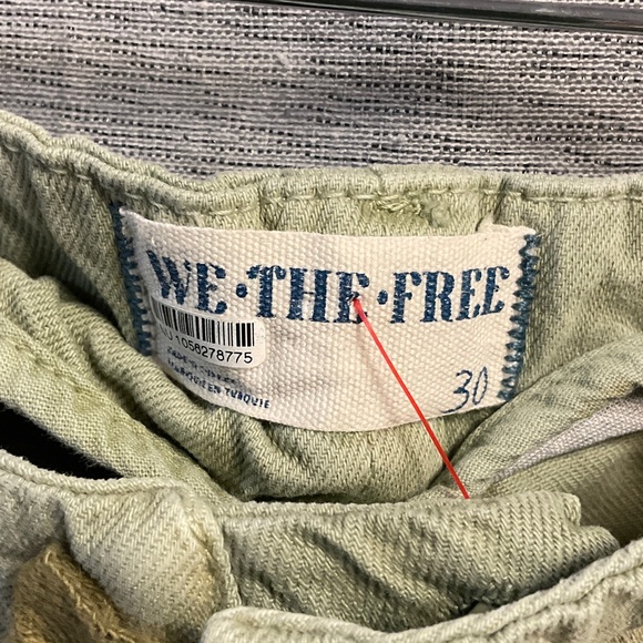 We The Free Olive Cargo Pants - Picture 2 of 8